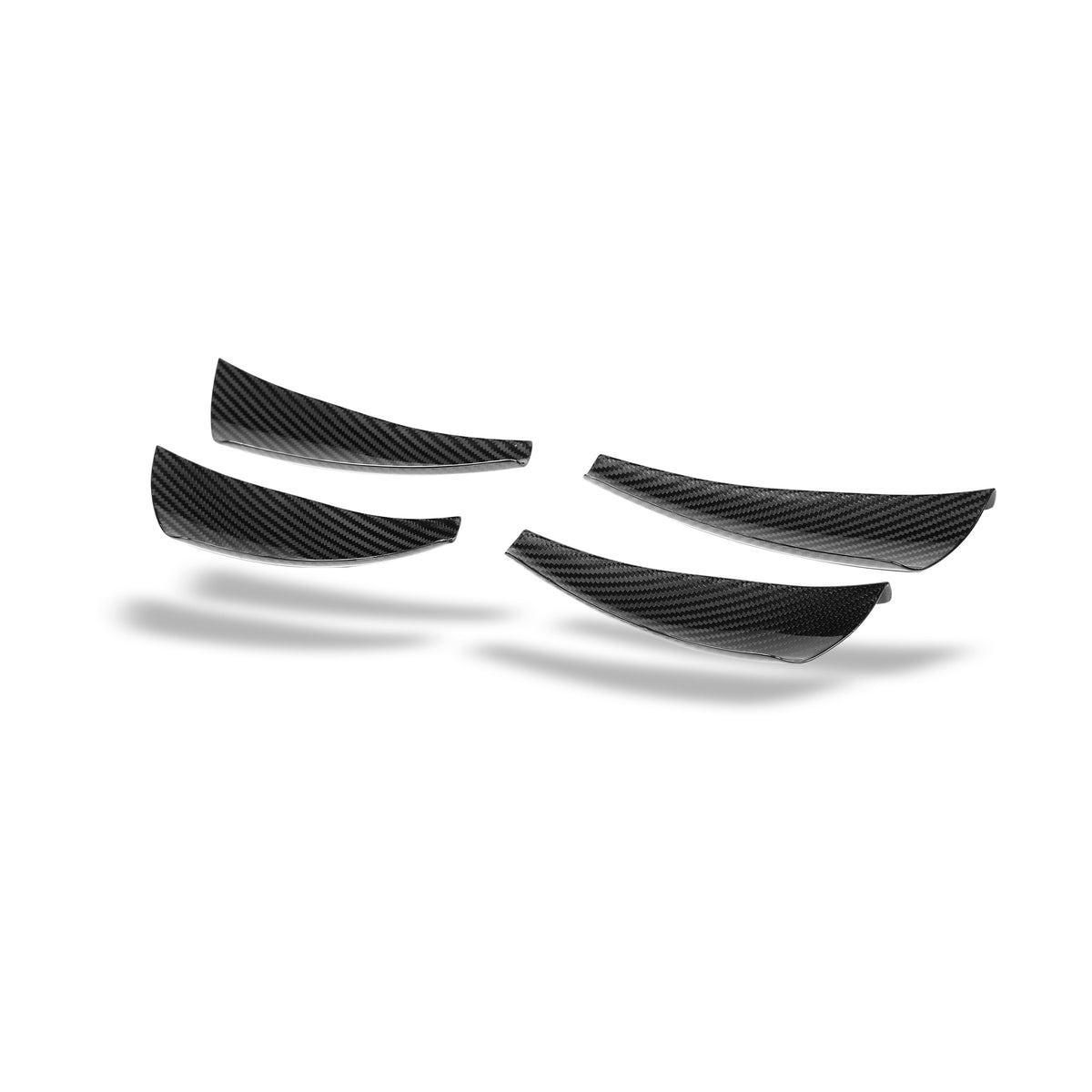 REVOZPORT BMW M2 G87 Carbon Fibre Aero Front Bumper Canards (2023+), image 4 - Premium Bespoke AutoWorks