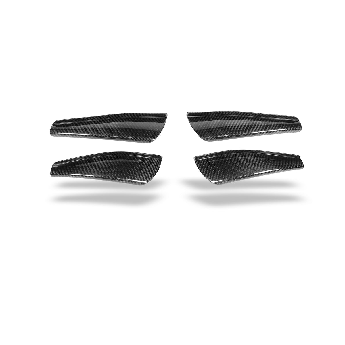 REVOZPORT BMW M2 G87 Carbon Fibre Aero Front Bumper Canards (2023+), image 7 - Premium Bespoke AutoWorks