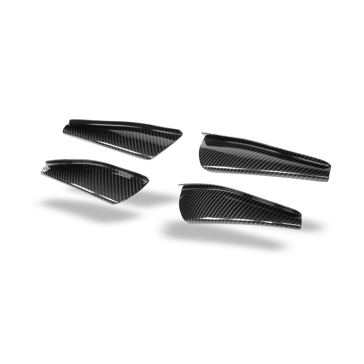 REVOZPORT BMW M2 G87 Carbon Fibre Aero Front Bumper Canards (2023+), image 8 - Premium Bespoke AutoWorks