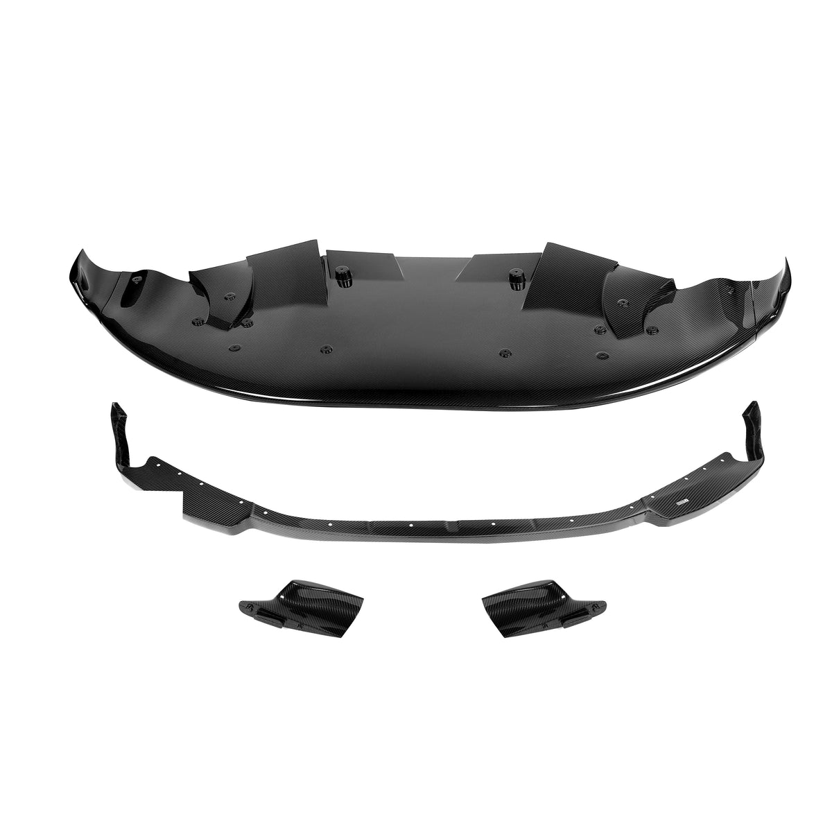 REVOZPORT BMW M2 G87 Carbon Fibre Aero Splitter and Air Dam (2023+), image 3 - Premium Bespoke AutoWorks