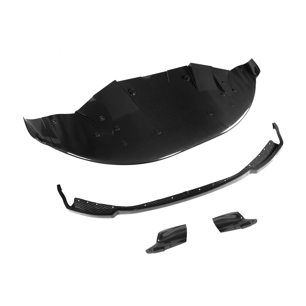 REVOZPORT BMW M2 G87 Carbon Fibre Aero Splitter and Air Dam (2023+), image 5 - Premium Bespoke AutoWorks
