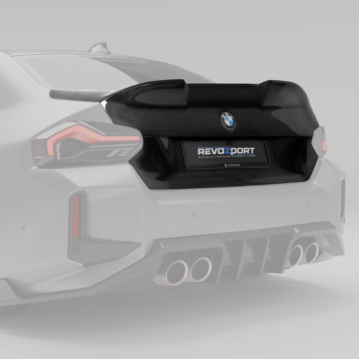 REVOZPORT BMW M2 G87 Carbon Fibre Boot Lid (2023+) - Premium Bespoke AutoWorks
