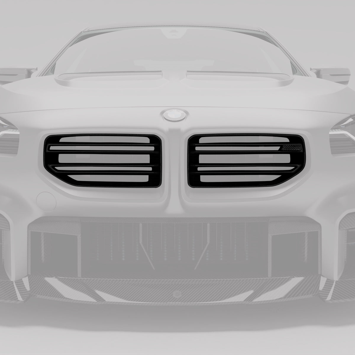 REVOZPORT BMW M2 G87 Carbon Fibre Front Grille (2023+) - Premium Bespoke AutoWorks