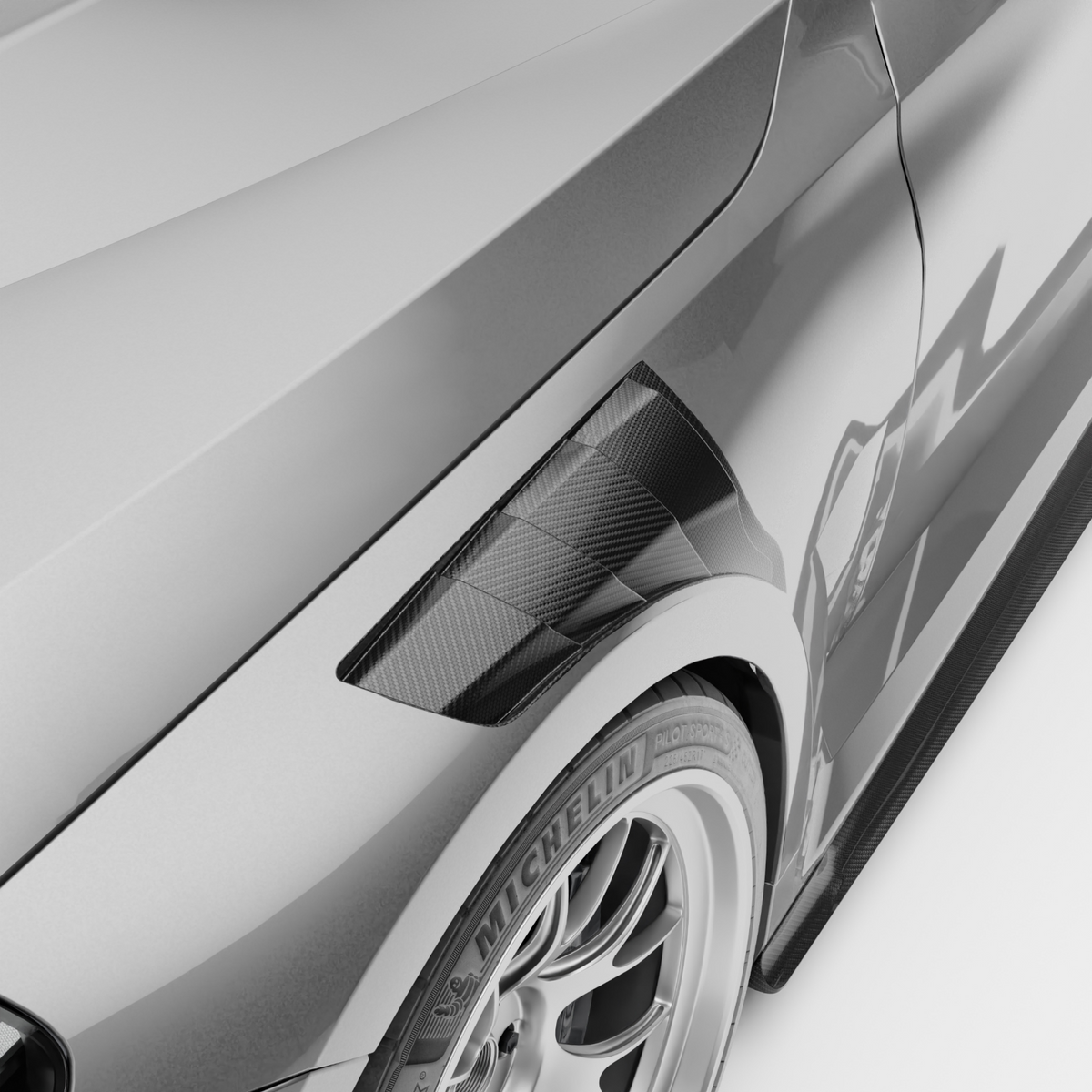 REVOZPORT BMW M2 G87 Carbon Fibre Hybrid Front Fenders (2023+), image 8 - Premium Bespoke AutoWorks