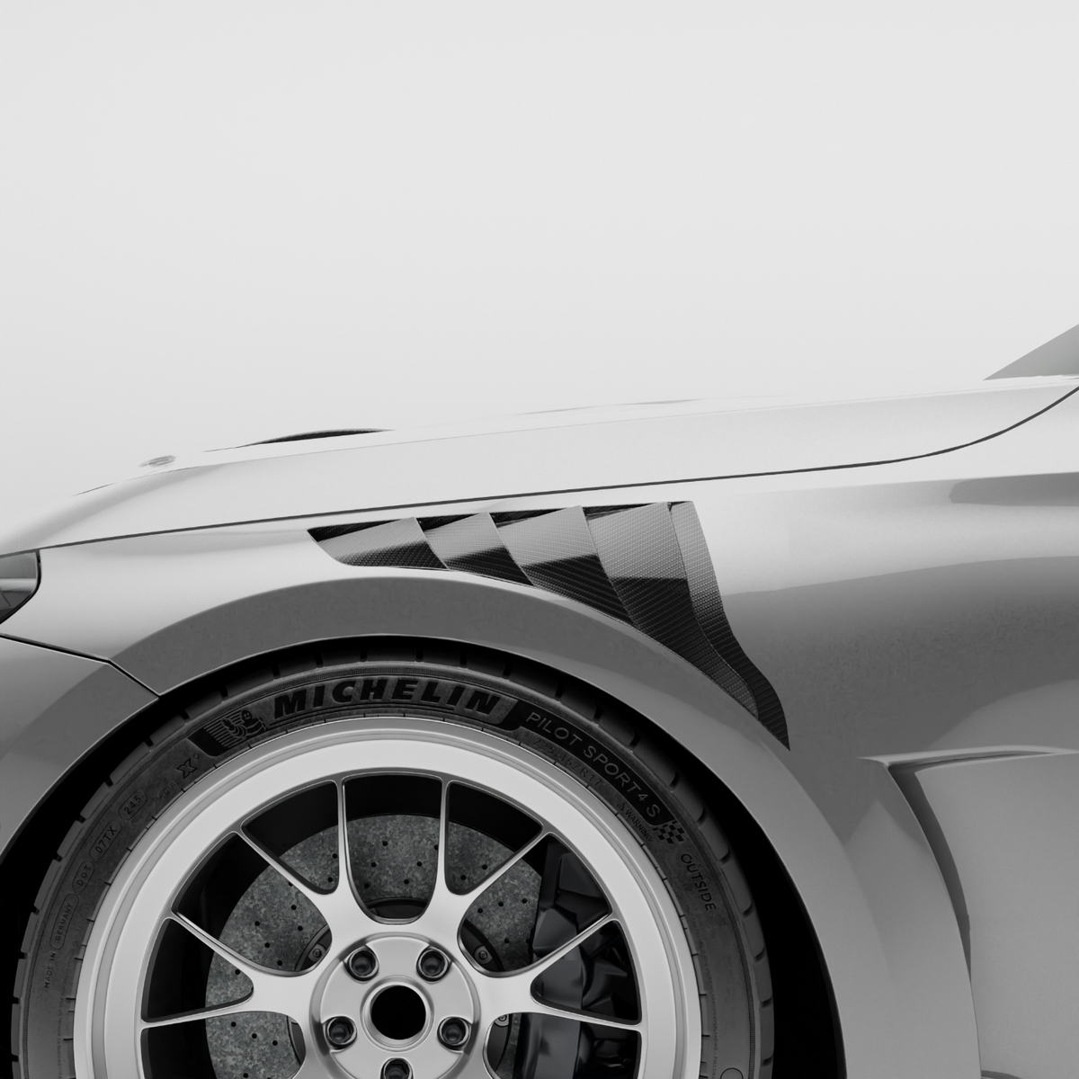REVOZPORT BMW M2 G87 Carbon Fibre Hybrid Front Fenders (2023+), image 9 - Premium Bespoke AutoWorks