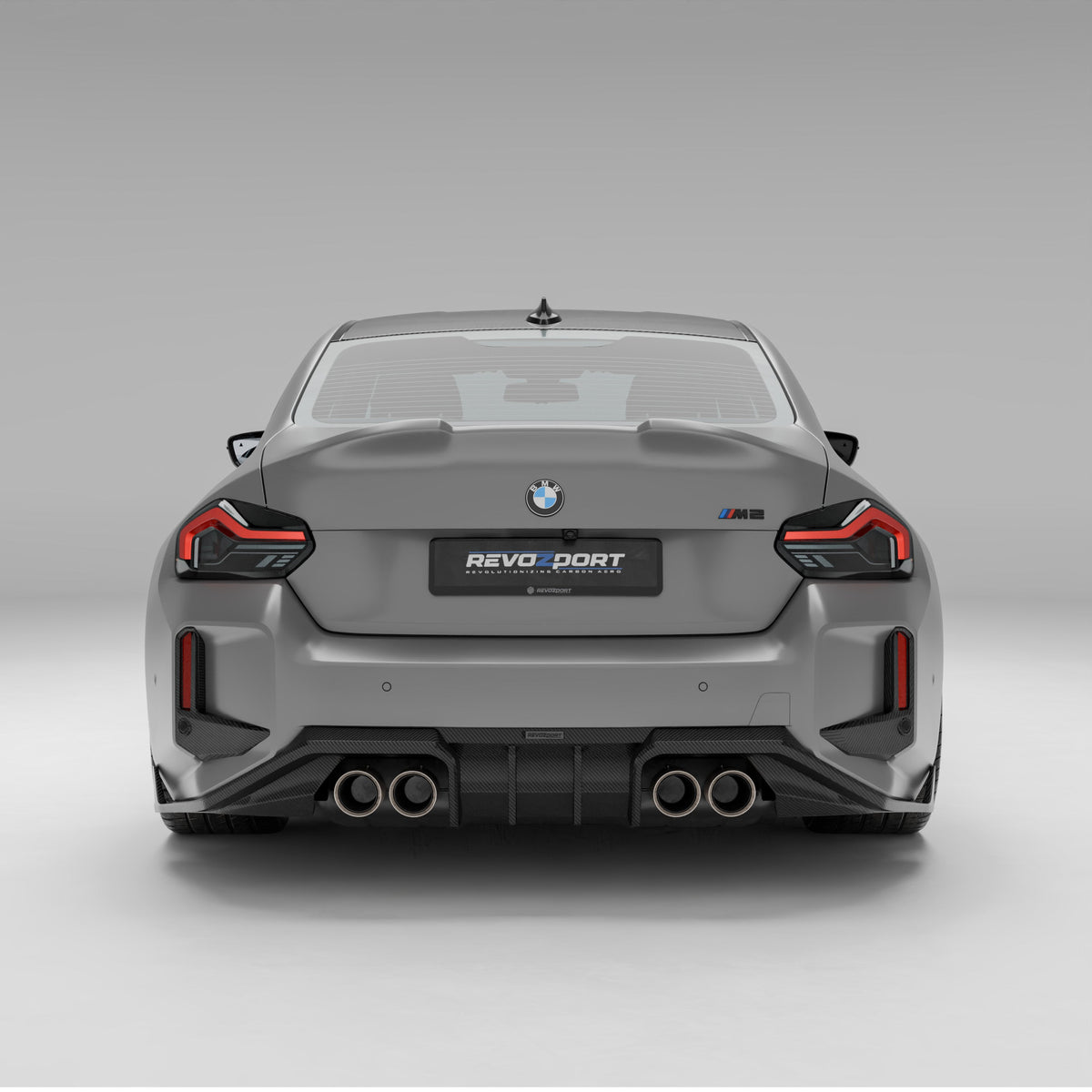 REVOZPORT BMW M2 G87 Carbon Fibre Rear Diffuser (2023+), image 9 - Premium Bespoke AutoWorks