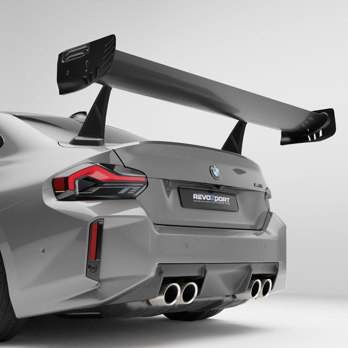 REVOZPORT BMW M2 G87 Carbon Fibre Replacement Rear Diffuser (2023+) - Premium Bespoke AutoWorks