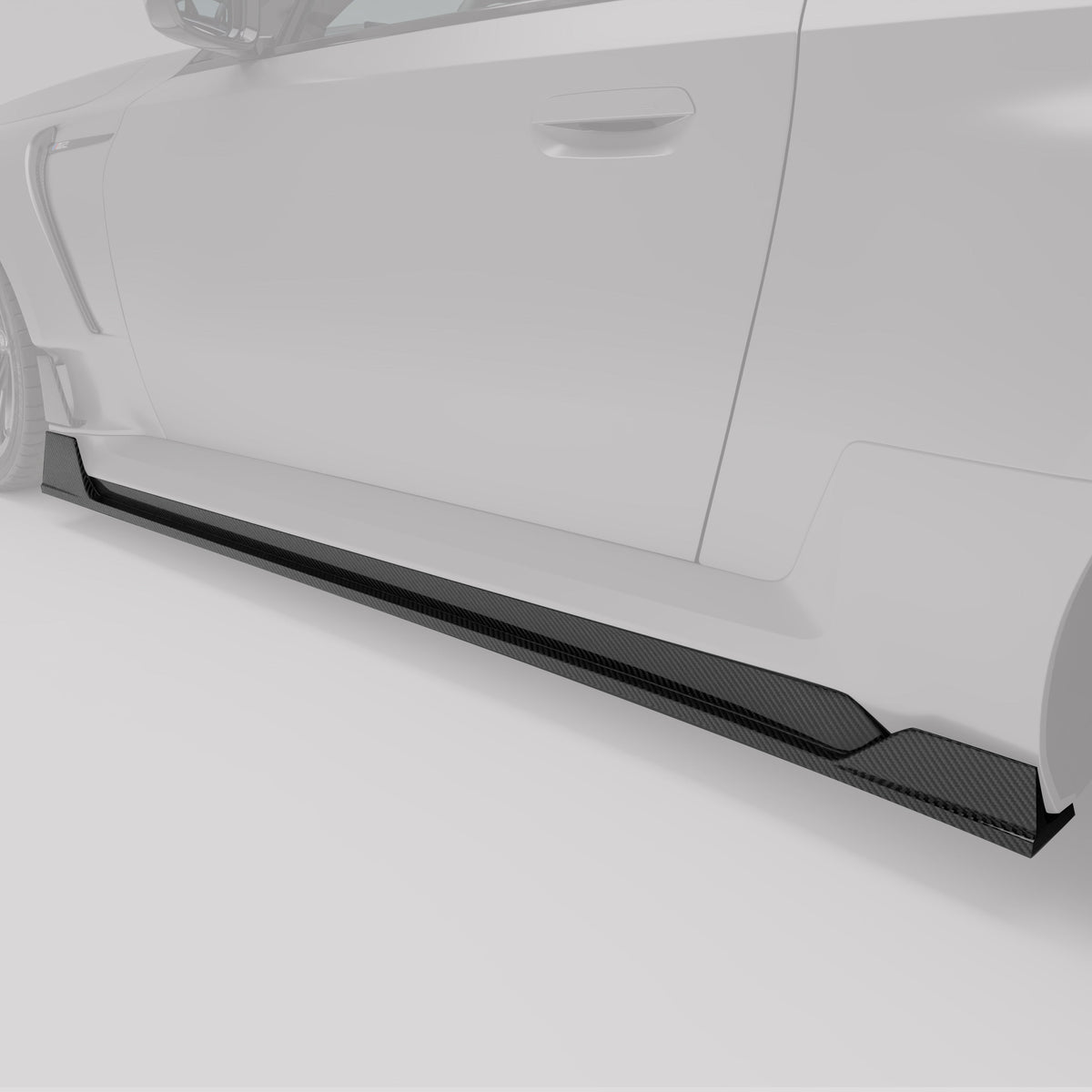 REVOZPORT BMW M2 G87 Carbon Fibre Side Skirts (2023+) - Premium Bespoke AutoWorks