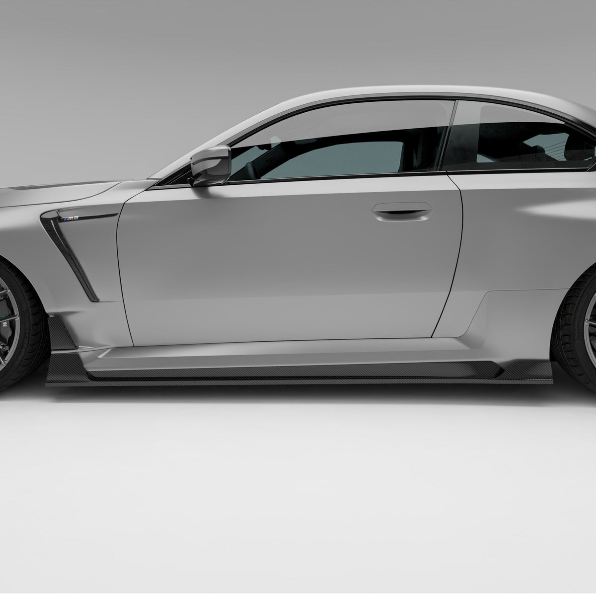 REVOZPORT BMW M2 G87 Carbon Fibre Side Skirts (2023+), image 9 - Premium Bespoke AutoWorks