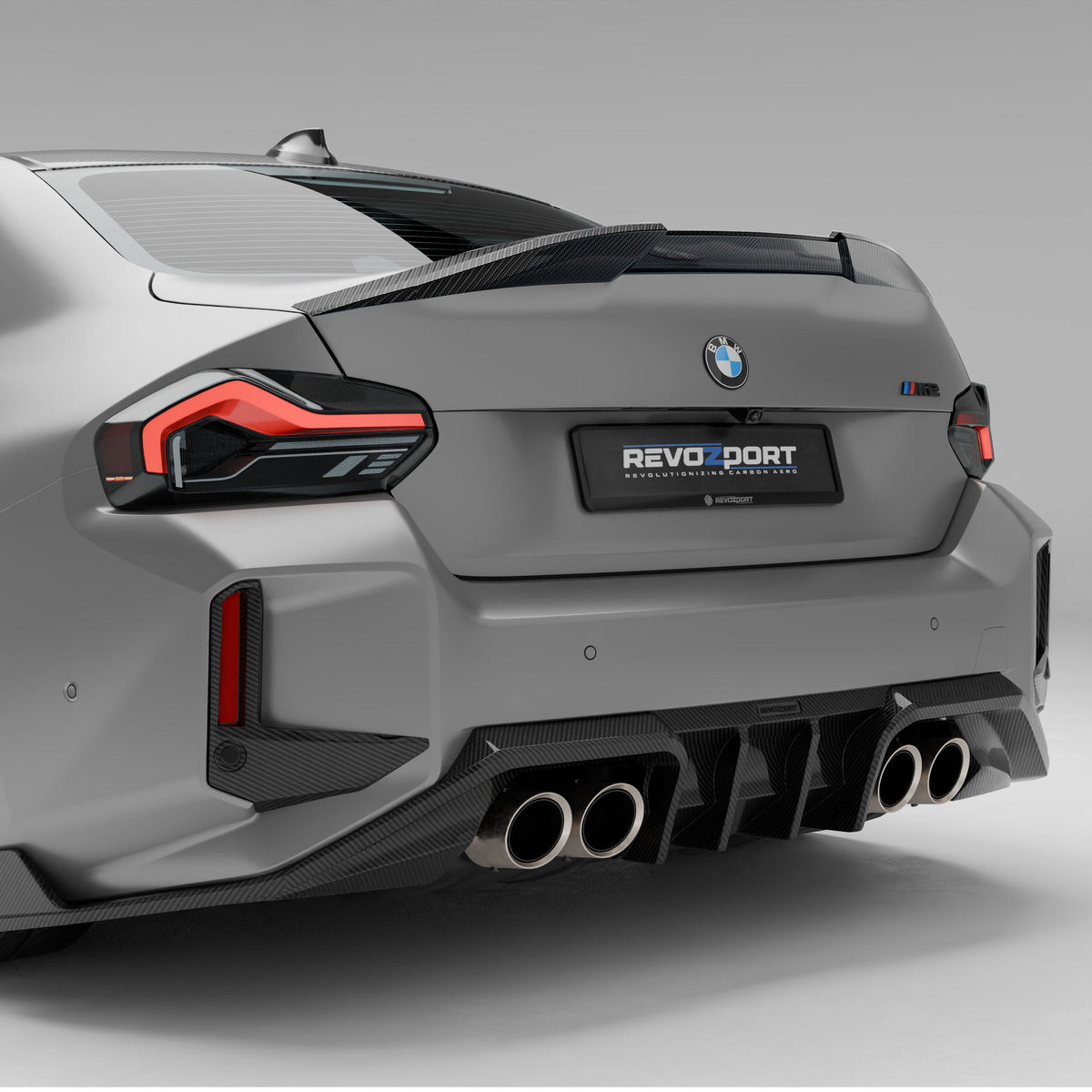 REVOZPORT BMW M2 G87 Carbon Fibre Spoiler (2023+), image 9 - Premium Bespoke AutoWorks