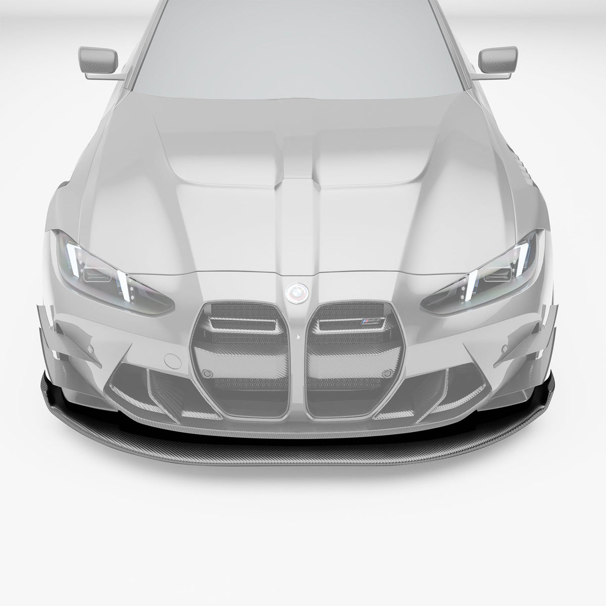 REVOZPORT BMW M3 G80 Carbon Fibre Aero Splitter and Air Dam (2021+), image 2 - Premium Bespoke AutoWorks