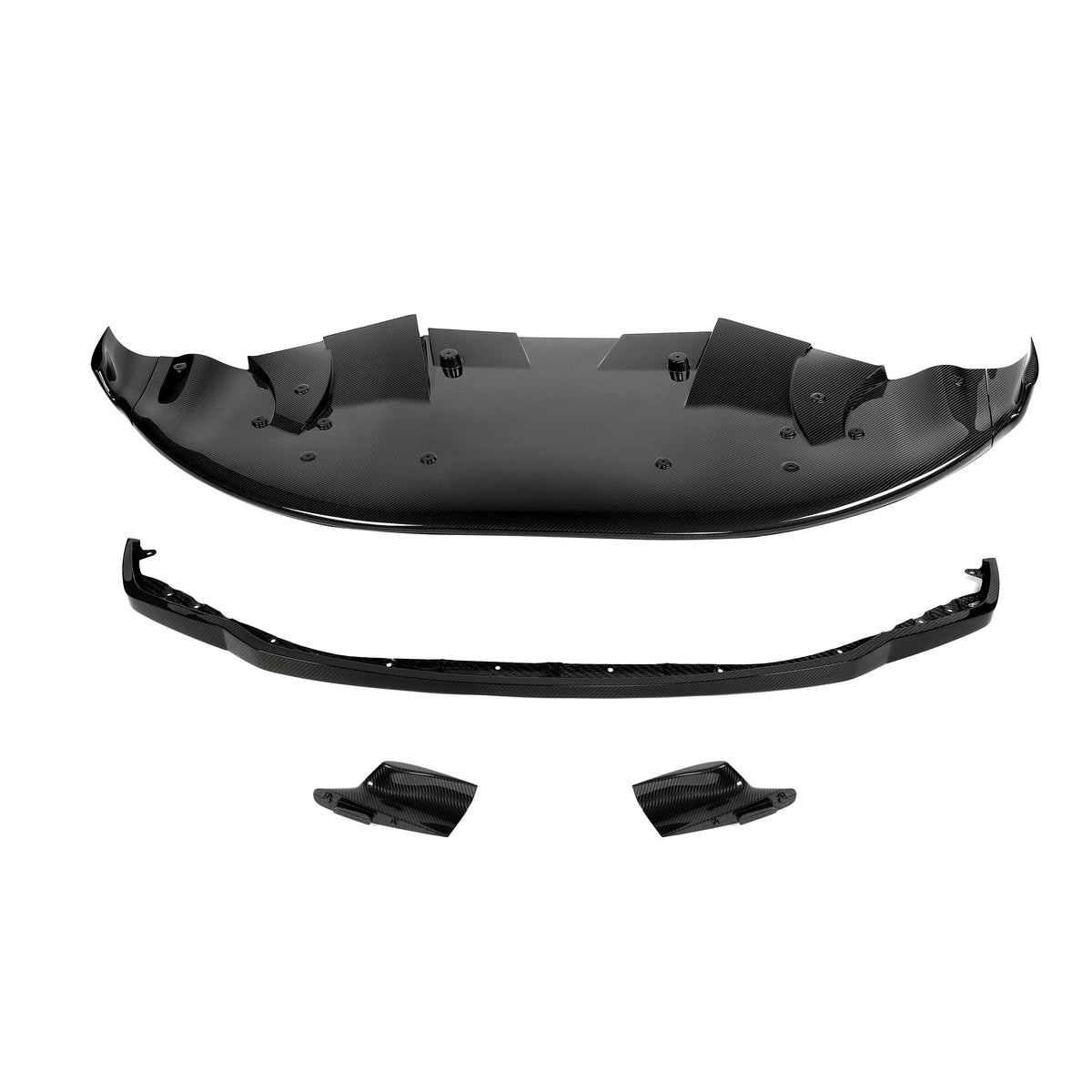 REVOZPORT BMW M3 G80 Carbon Fibre Aero Splitter and Air Dam (2021+), image 4 - Premium Bespoke AutoWorks