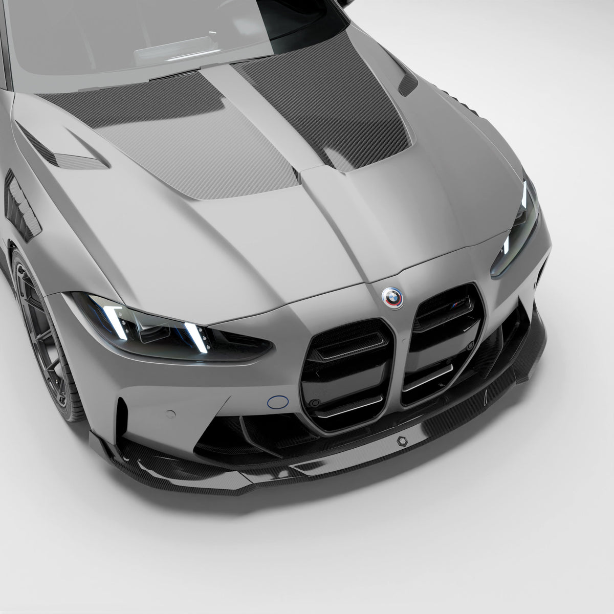 REVOZPORT BMW M3 G80 Carbon Fibre Bonnet (2021+), image 2 - Premium Bespoke AutoWorks