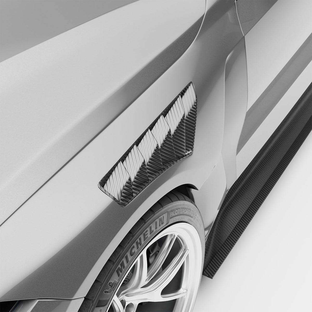 REVOZPORT BMW M3 G80 Carbon Fibre Front Fenders (2021+), image 10 - Premium Bespoke AutoWorks