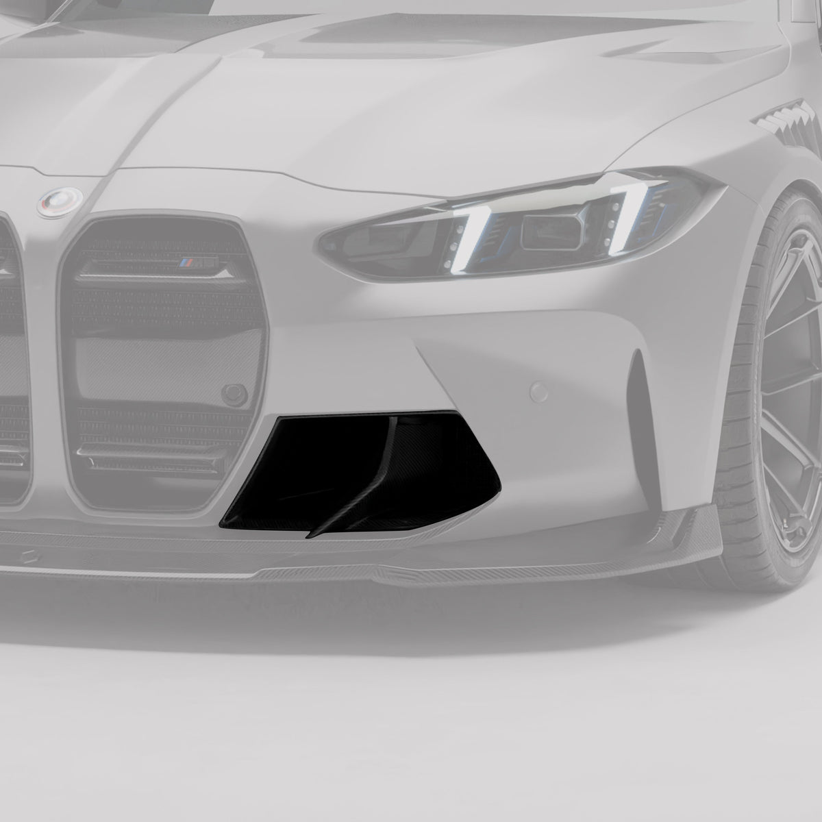 REVOZPORT BMW M3 G80 Carbon Fibre Front Vents (2021+) - Premium Bespoke AutoWorks