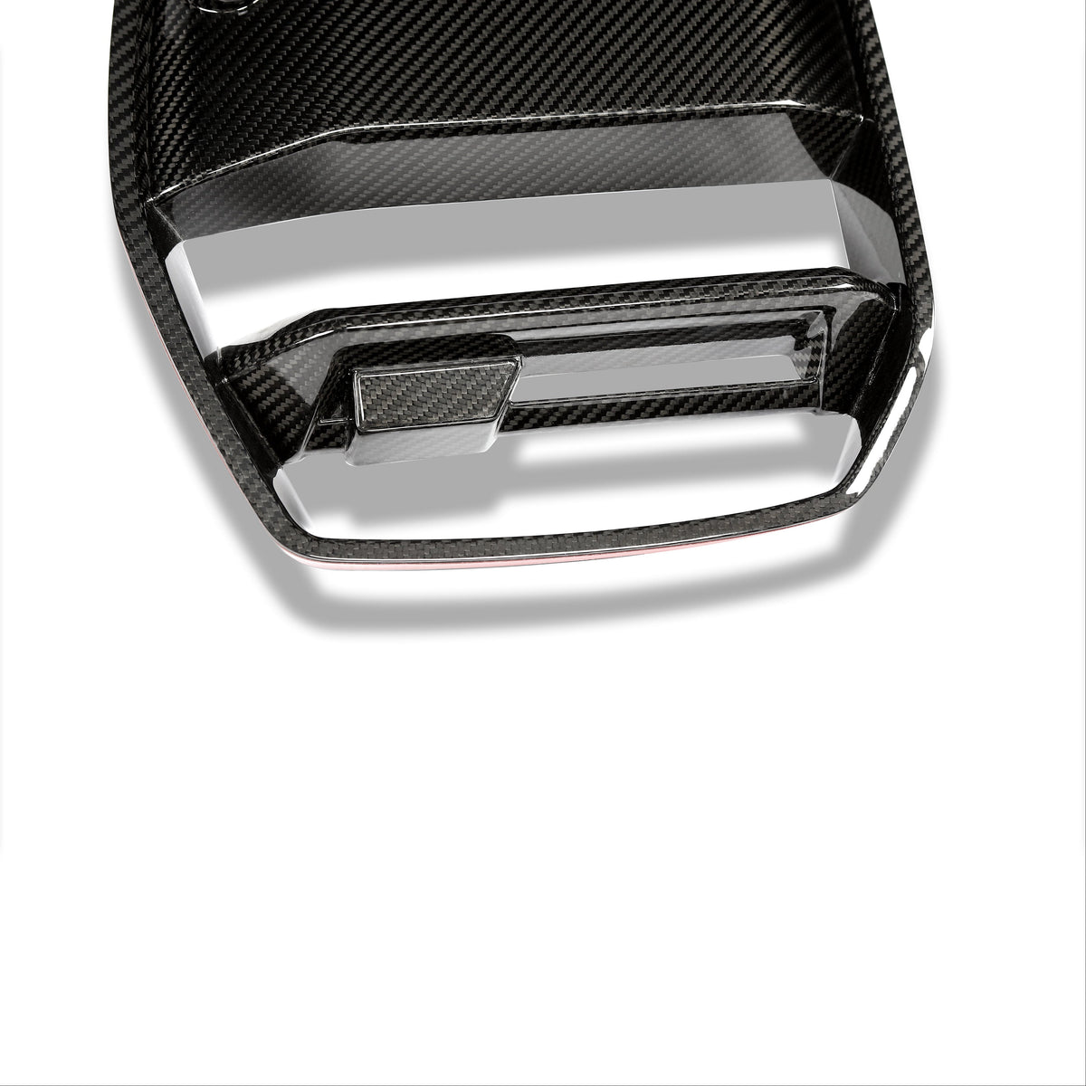 REVOZPORT BMW M3 G80 Carbon Fibre Race Front Grille for Cars Without ACC (2021+), image 7 - Premium Bespoke AutoWorks