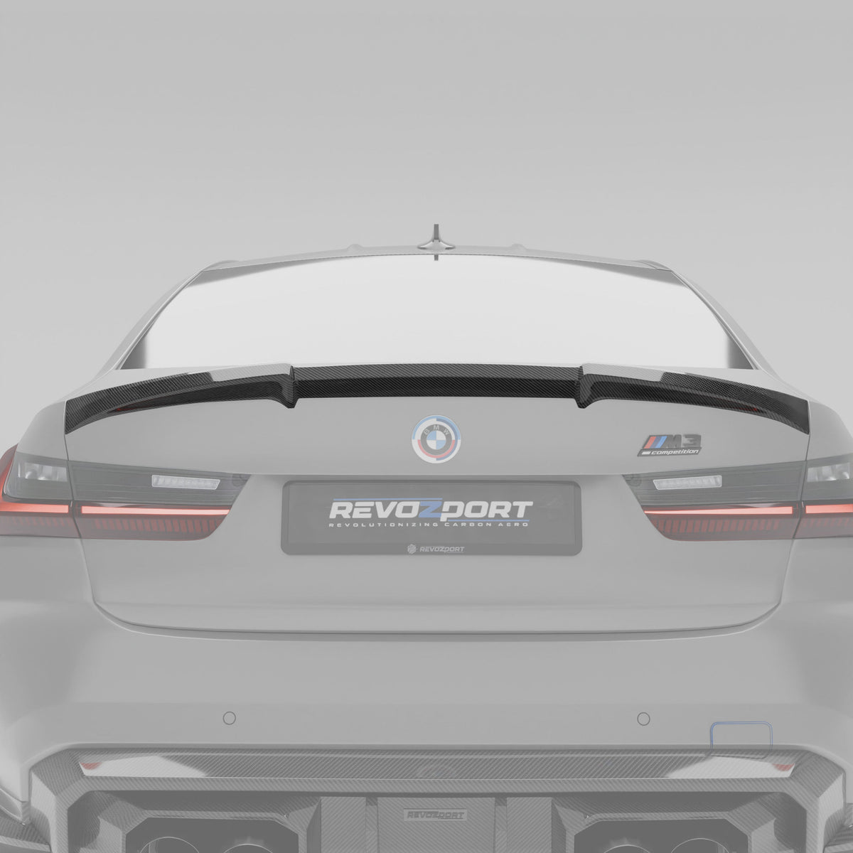 REVOZPORT BMW M3 G80 Carbon Fibre Spoiler (2021+) - Premium Bespoke AutoWorks