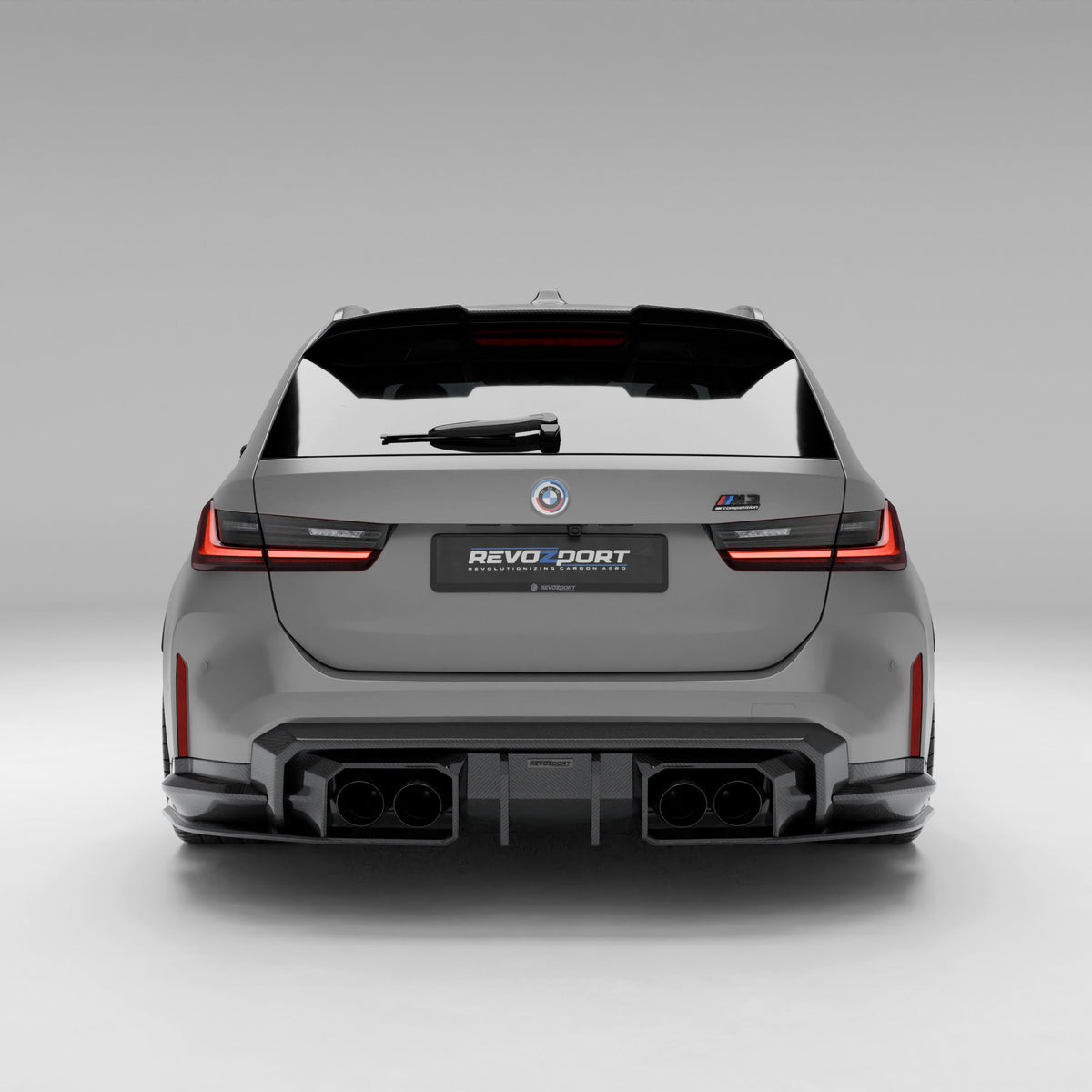 REVOZPORT BMW M3 Touring G81 Carbon Fibre Rear Diffuser (2022+), image 9 - Premium Bespoke AutoWorks