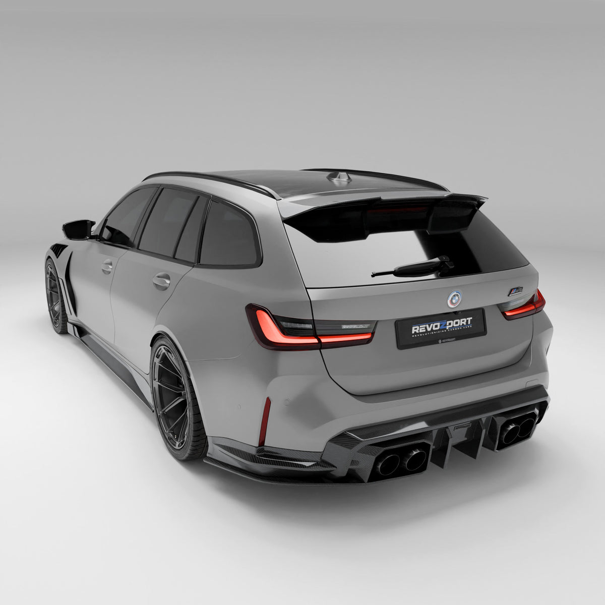 REVOZPORT BMW M3 Touring G81 Carbon Fibre Roof Spoiler (2022+), image 2 - Premium Bespoke AutoWorks