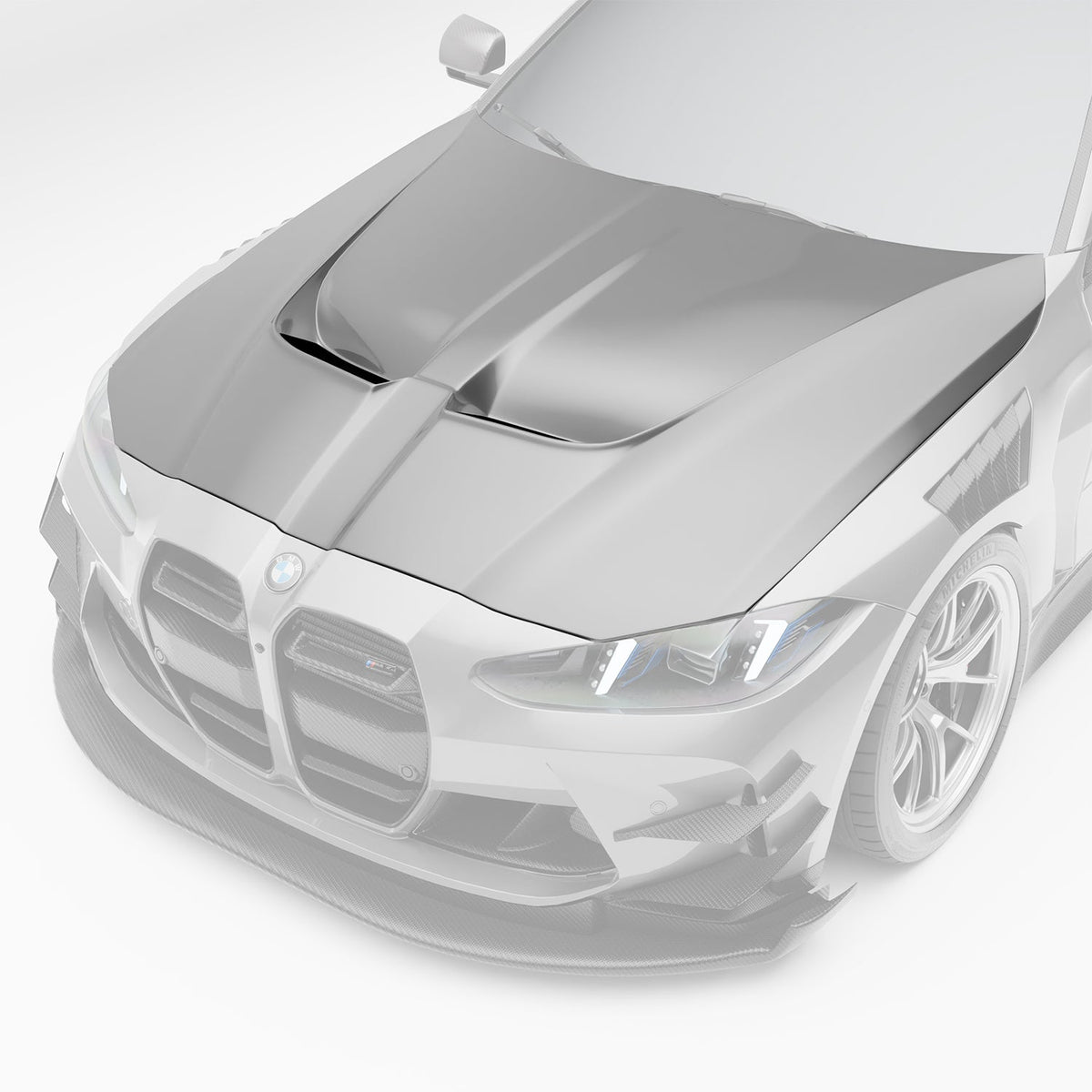 REVOZPORT BMW M4 G82 Carbon Fibre Aero Bonnet (2021+), image 2 - Premium Bespoke AutoWorks
