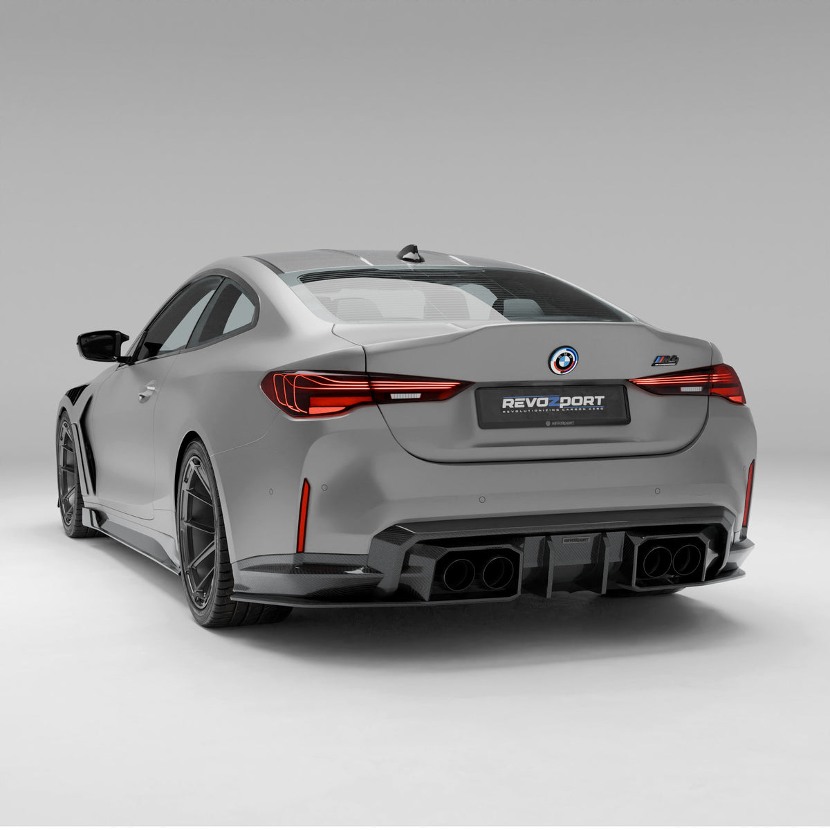 REVOZPORT BMW M4 G82 Carbon Fibre Rear Diffuser (2021+), image 9 - Premium Bespoke AutoWorks