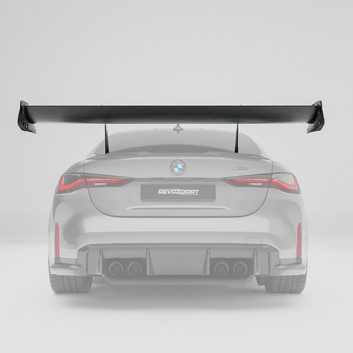 REVOZPORT BMW M4 G82 Carbon Fibre Rear Wing (2021+), image 2 - Premium Bespoke AutoWorks