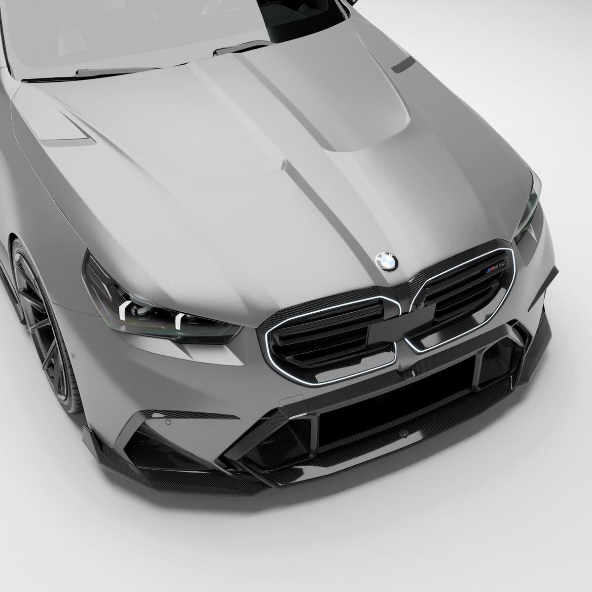 REVOZPORT BMW M5 G90 Carbon Fibre Bonnet (2024+), image 2 - Premium Bespoke AutoWorks