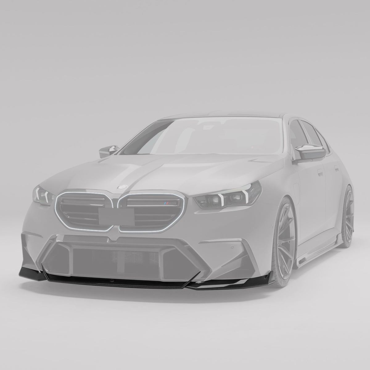 REVOZPORT BMW M5 G90 Carbon Fibre Front Lip (2024+) - Premium Bespoke AutoWorks