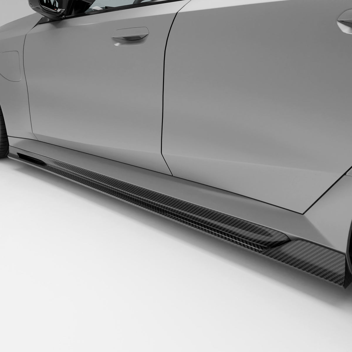 REVOZPORT BMW M5 G90 Carbon Fibre Side Skirts (2024+), image 2 - Premium Bespoke AutoWorks