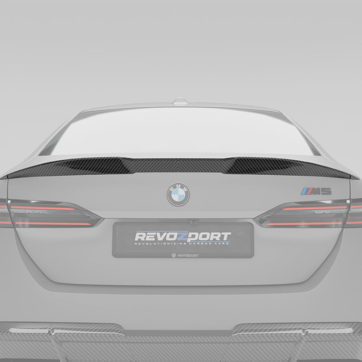 REVOZPORT BMW M5 G90 Carbon Fibre Spoiler (2024+) - Premium Bespoke AutoWorks