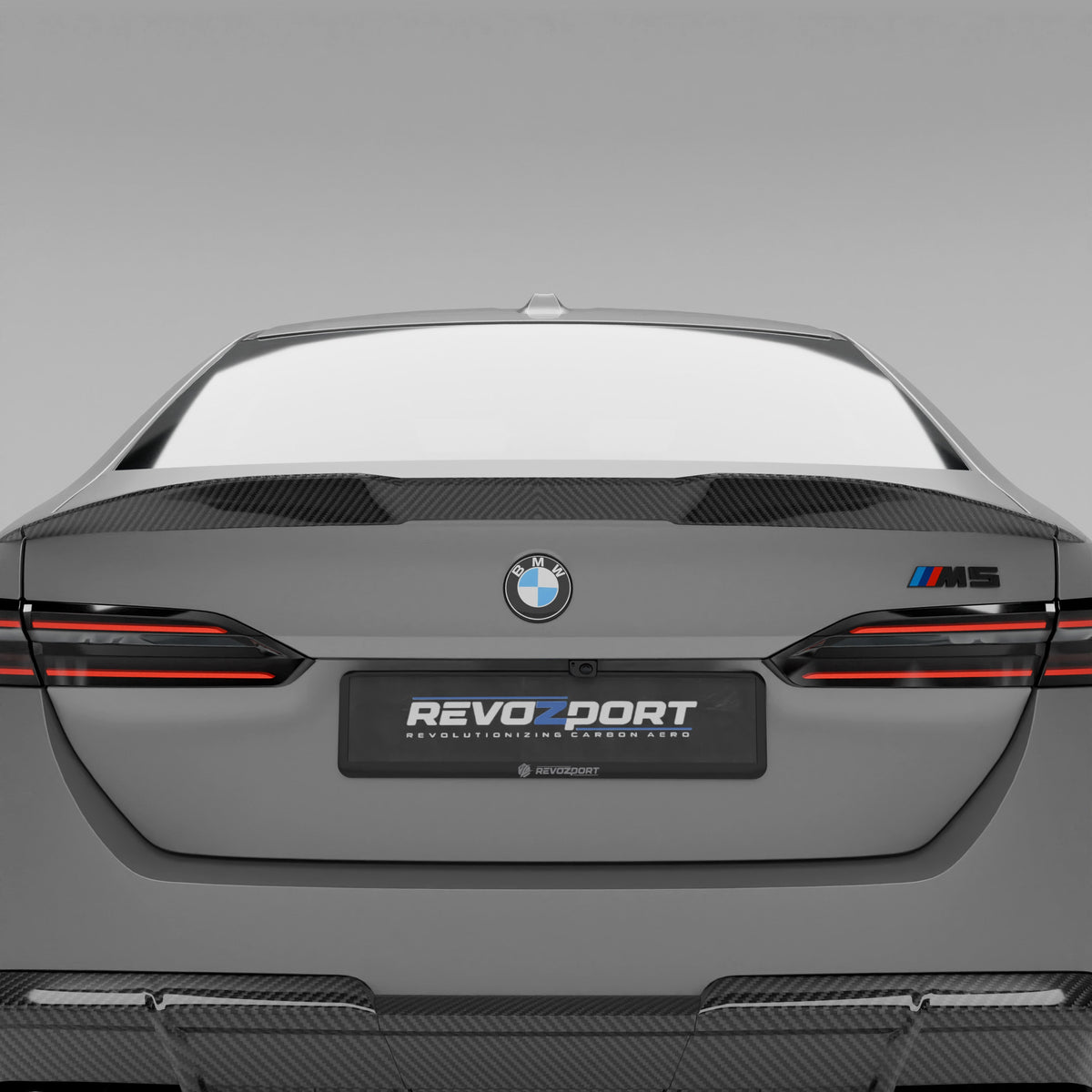 REVOZPORT BMW M5 G90 Carbon Fibre Spoiler (2024+), image 2 - Premium Bespoke AutoWorks