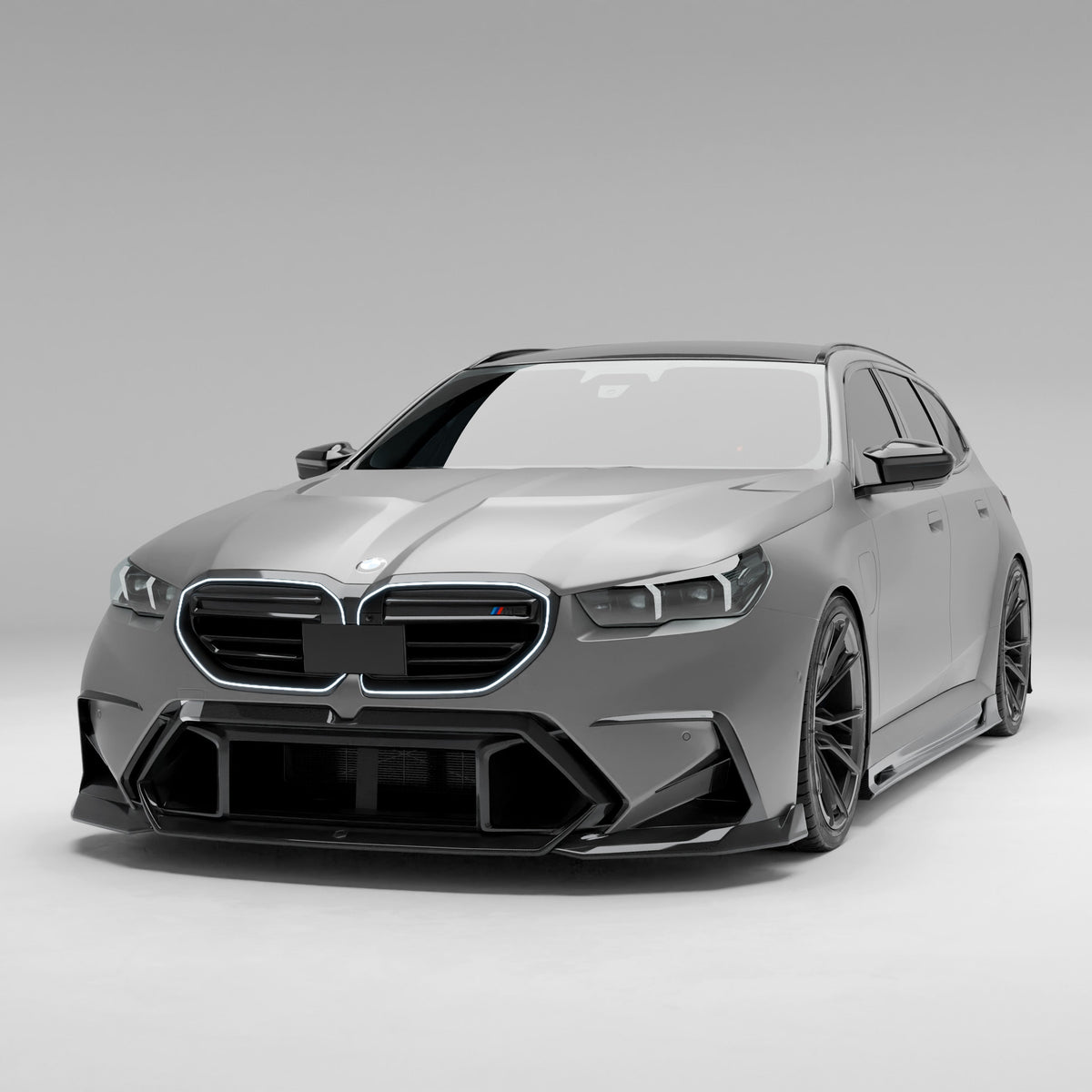 REVOZPORT BMW M5 Touring G99 Carbon Fibre Front Lip (2025+), image 2 - Premium Bespoke AutoWorks