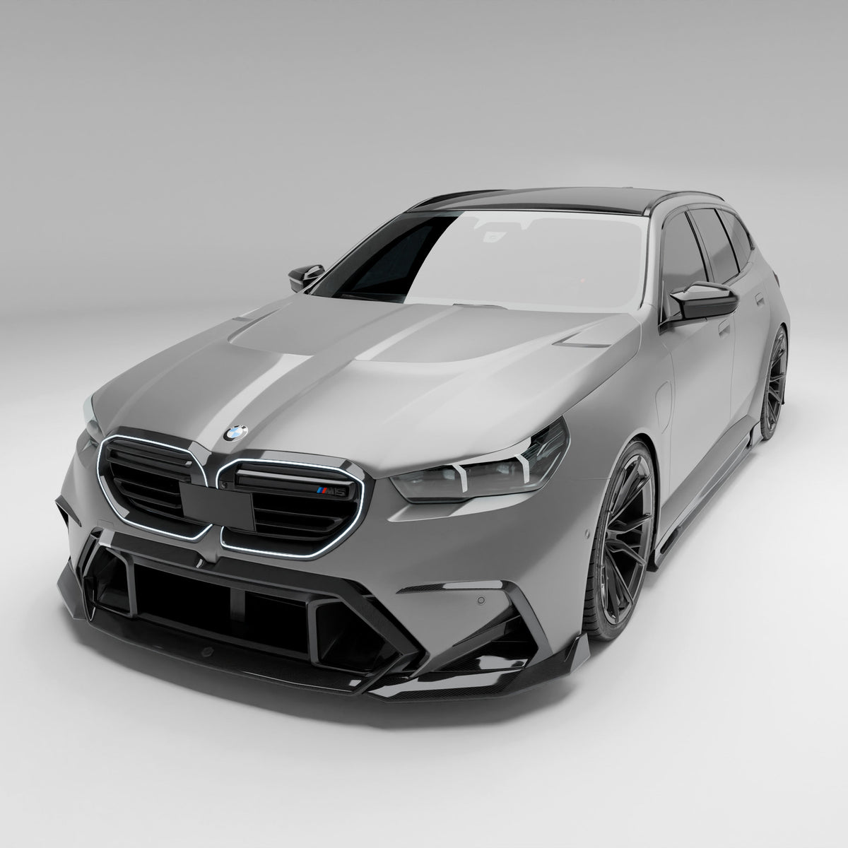 REVOZPORT BMW M5 Touring G99 Carbon Fibre Front Lip (2025+), image 9 - Premium Bespoke AutoWorks