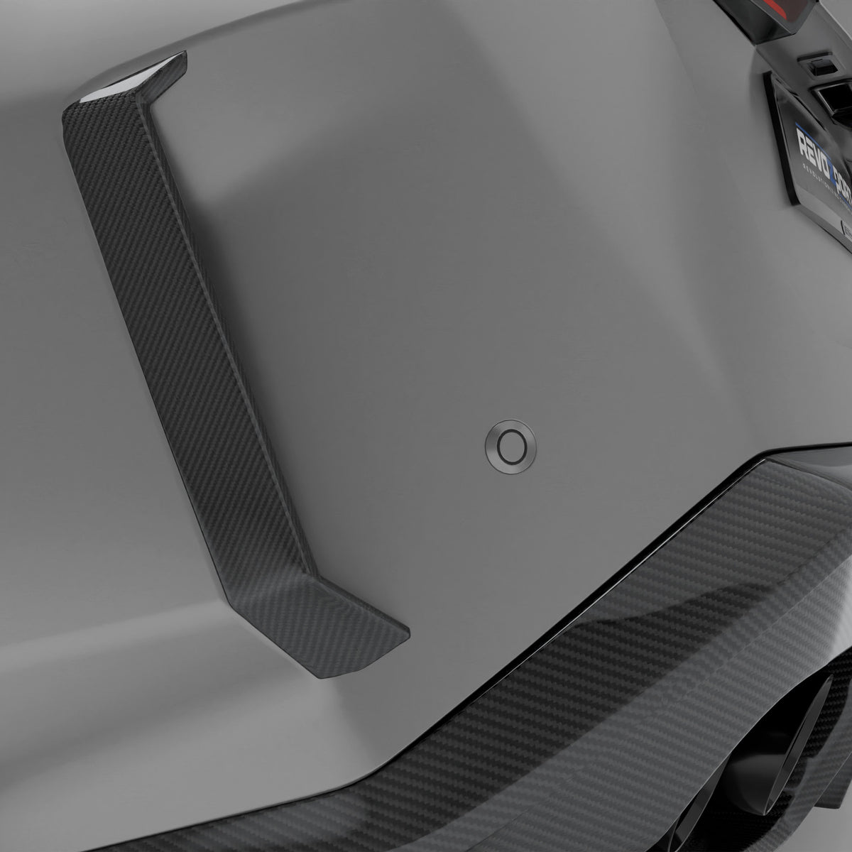 REVOZPORT BMW M5 Touring G99 Carbon Fibre Rear Canards (2025+), image 2 - Premium Bespoke AutoWorks