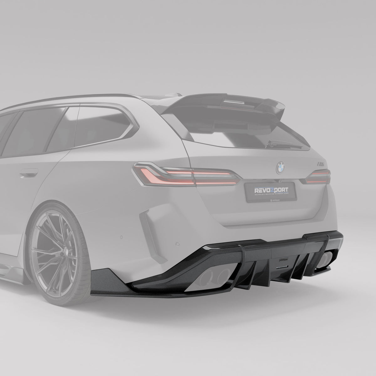 REVOZPORT BMW M5 Touring G99 Carbon Fibre Rear Diffuser (2025+) - Premium Bespoke AutoWorks