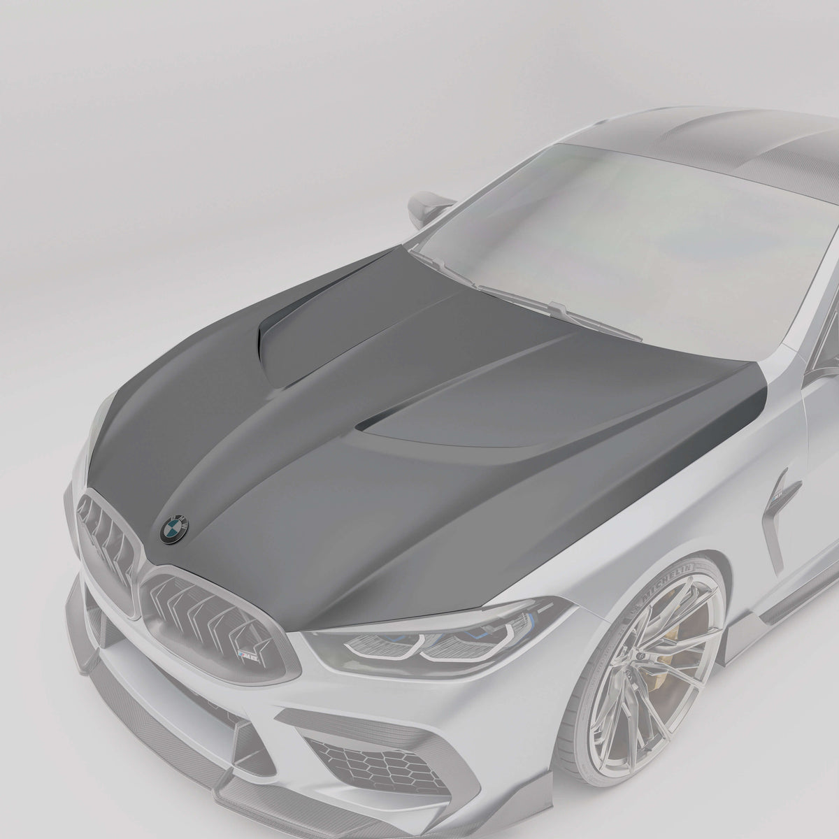 REVOZPORT BMW M8 F91, F92 & F93 Carbon Fibre Bonnet (2019+) - Premium Bespoke AutoWorks