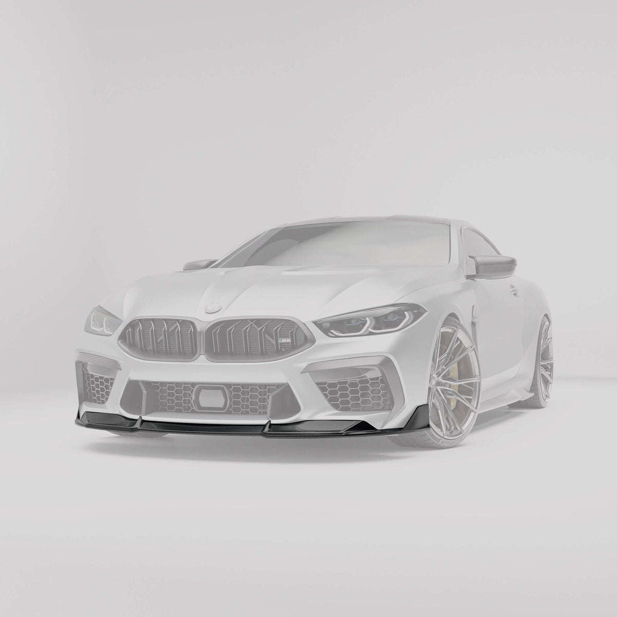 REVOZPORT BMW M8 F91, F92 & F93 Carbon Fibre Front Lip (2019+) - Premium Bespoke AutoWorks