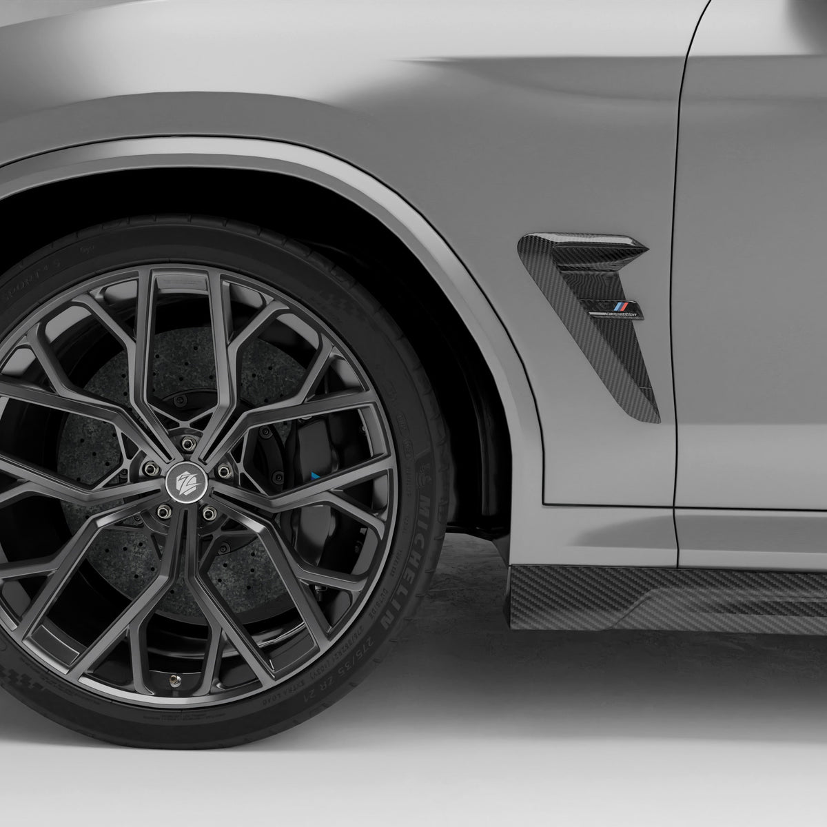 REVOZPORT BMW X3M F97 LCI Carbon Fibre Side Fender Vents (2021-2024), image 2 - Premium Bespoke AutoWorks
