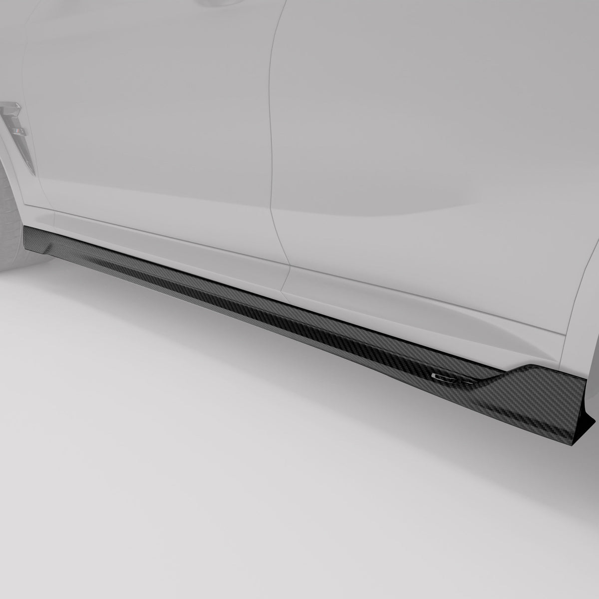 REVOZPORT BMW X3M F97 LCI Carbon Fibre Side Skirts (2021-2024) - Premium Bespoke AutoWorks
