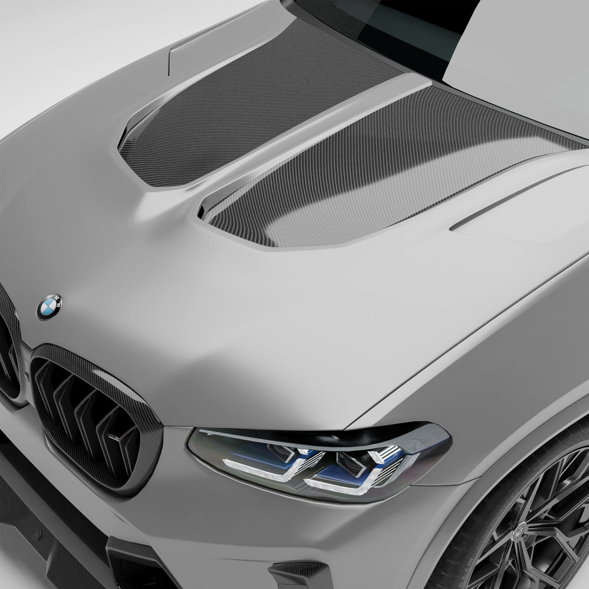 REVOZPORT BMW X4M F98 LCI Carbon Fibre Bonnet (2021-2025), image 2 - Premium Bespoke AutoWorks