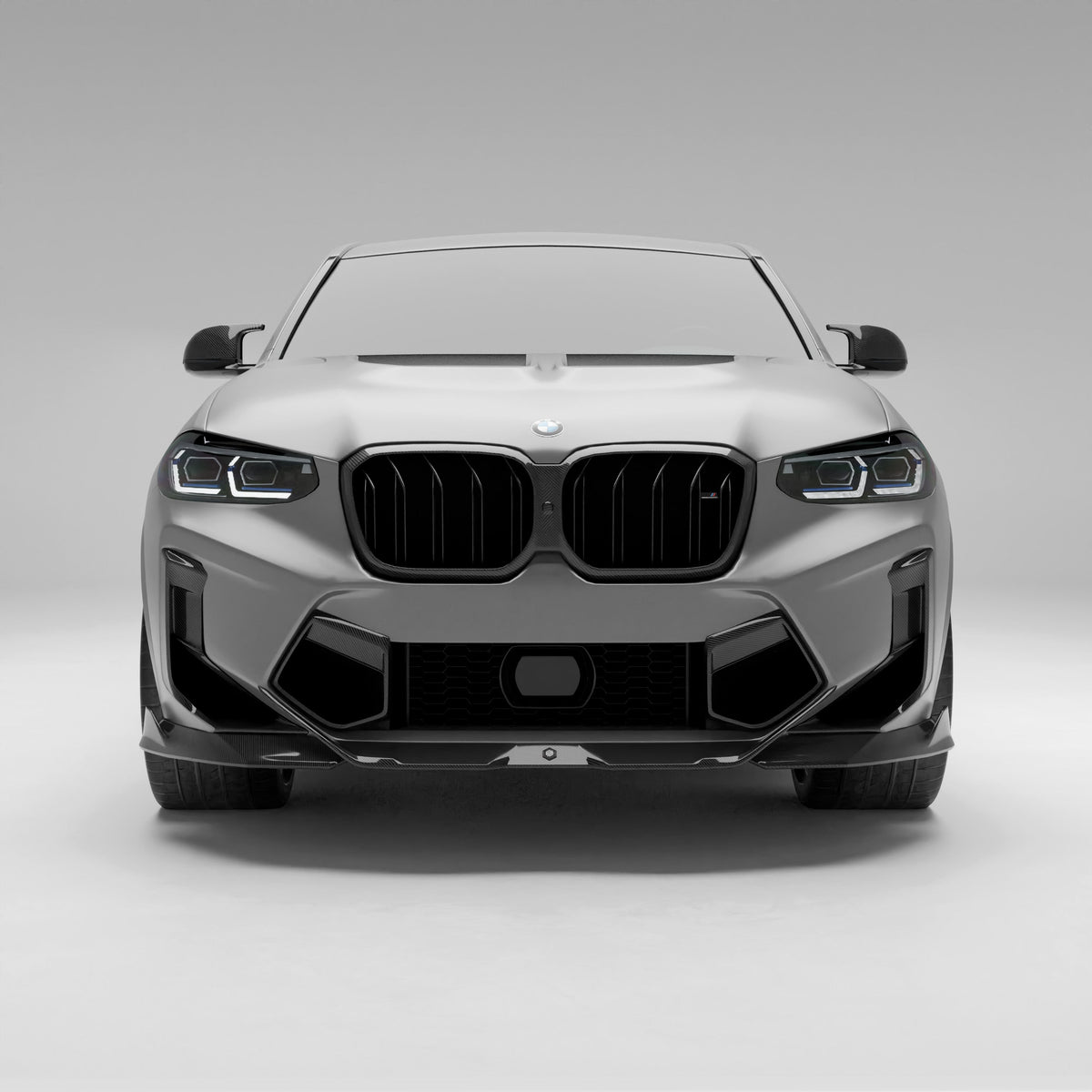 REVOZPORT BMW X4M F98 LCI Carbon Fibre Front Bumper Vents (2021-2025), image 2 - Premium Bespoke AutoWorks