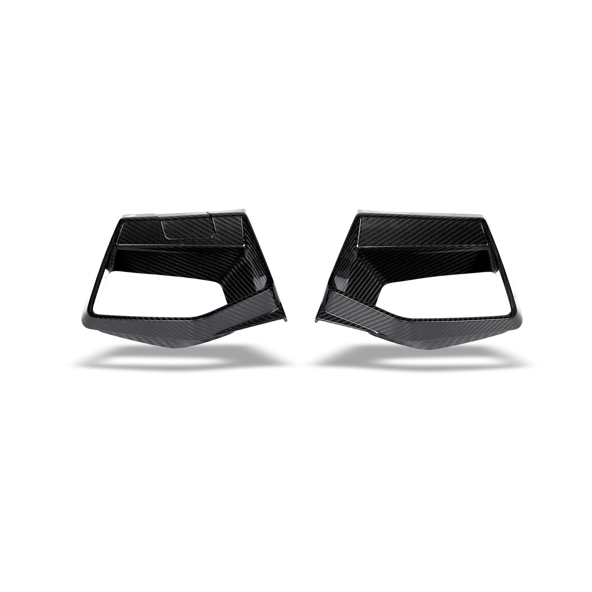 REVOZPORT BMW X4M F98 LCI Carbon Fibre Front Bumper Vents (2021-2025), image 3 - Premium Bespoke AutoWorks