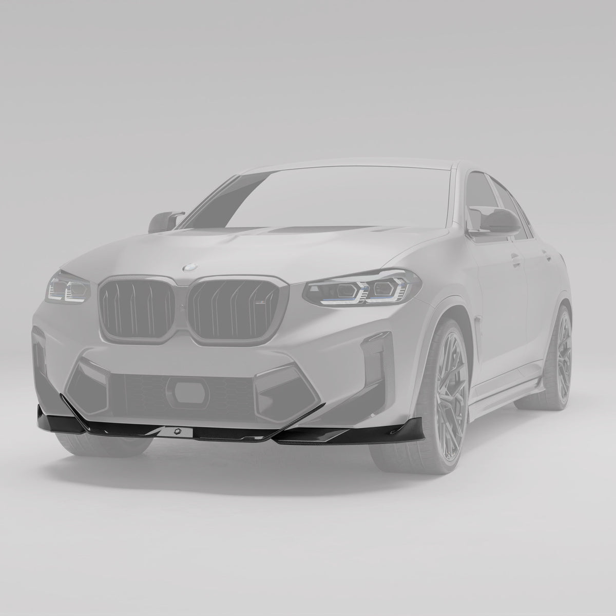 REVOZPORT BMW X4M F98 LCI Carbon Fibre Front Lip (2021-2025) - Premium Bespoke AutoWorks