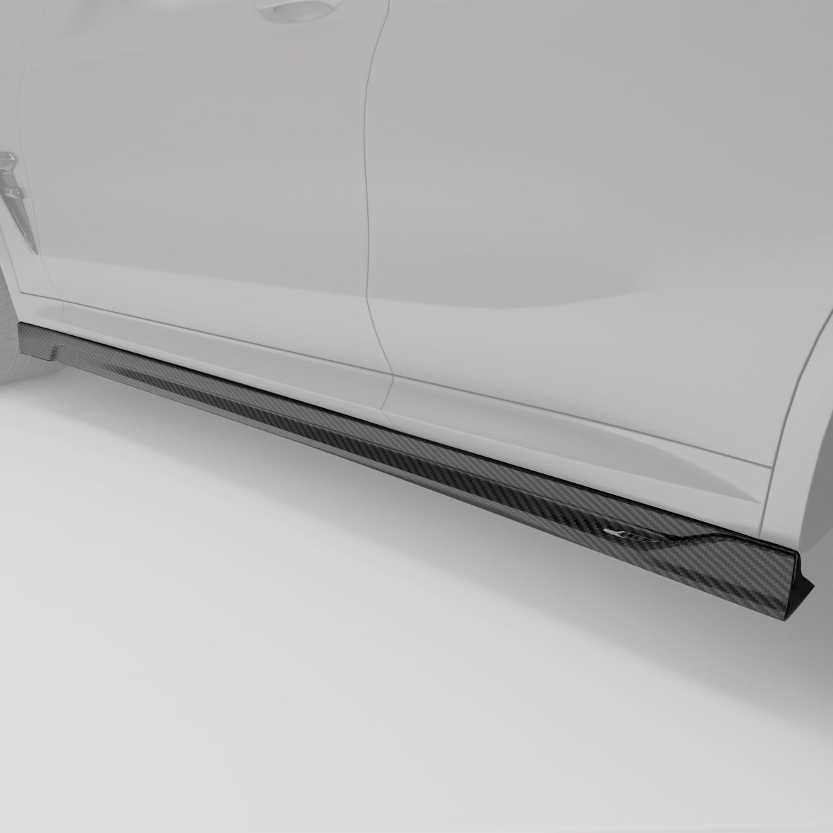 REVOZPORT BMW X4M F98 LCI Carbon Fibre Side Skirts (2021-2025) - Premium Bespoke AutoWorks