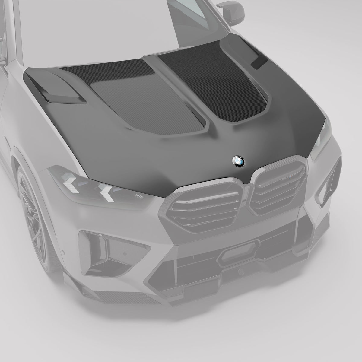 REVOZPORT BMW X5M F95 LCI Carbon Fibre Bonnet (2023+) - Premium Bespoke AutoWorks