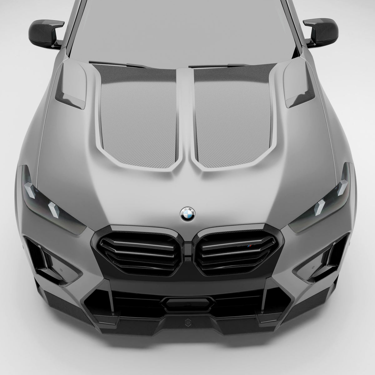 REVOZPORT BMW X5M F95 LCI Carbon Fibre Bonnet (2023+), image 9 - Premium Bespoke AutoWorks
