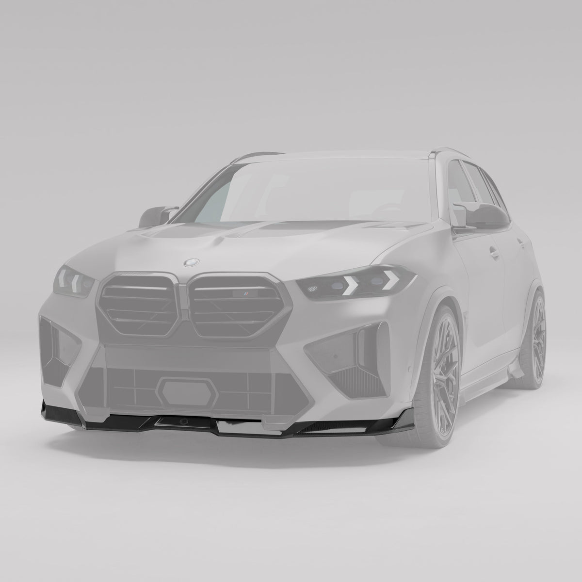 REVOZPORT BMW X5M F95 LCI Carbon Fibre Front Lip (2023+) - Premium Bespoke AutoWorks