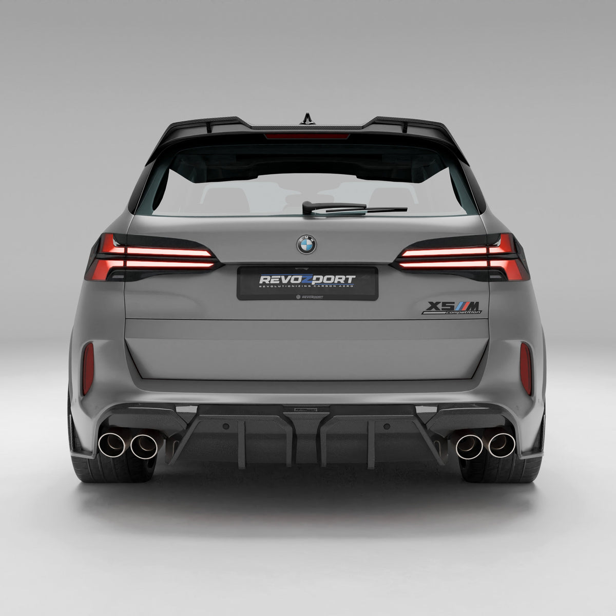 REVOZPORT BMW X5M F95 LCI Carbon Fibre Rear Diffuser (2023+), image 11 - Premium Bespoke AutoWorks