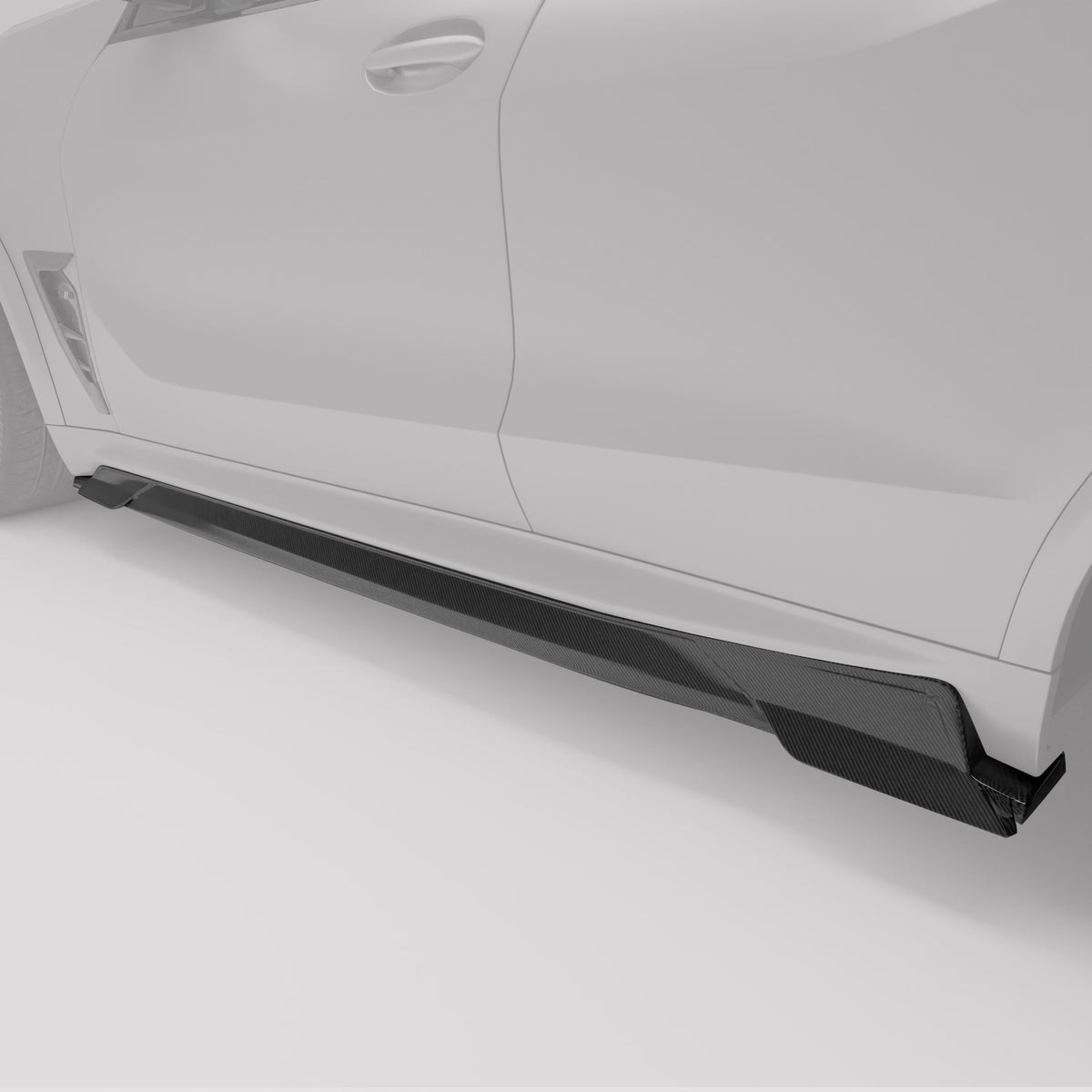 REVOZPORT BMW X5M F95 LCI Carbon Fibre Side Skirts (2023+) - Premium Bespoke AutoWorks