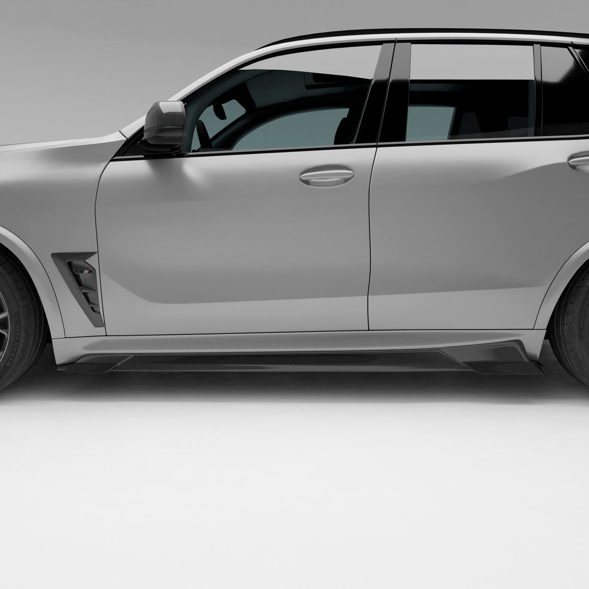 REVOZPORT BMW X5M F95 LCI Carbon Fibre Side Skirts (2023+), image 9 - Premium Bespoke AutoWorks